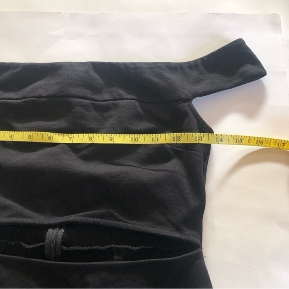 Silent + Noise Urban Outfitters Cut Out Ponte Off The Shoulder Mini Dress Size S - Picture 8 of 14